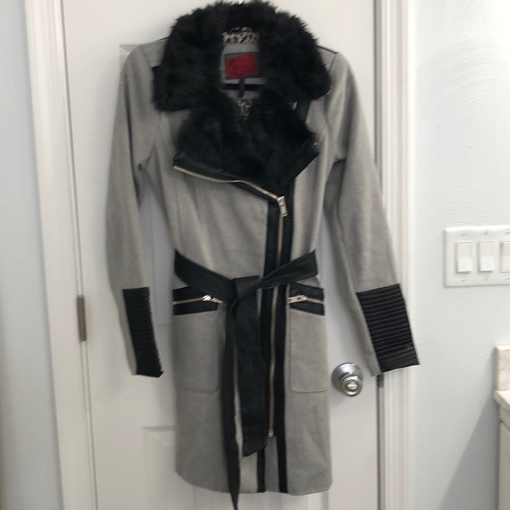 Gray coat